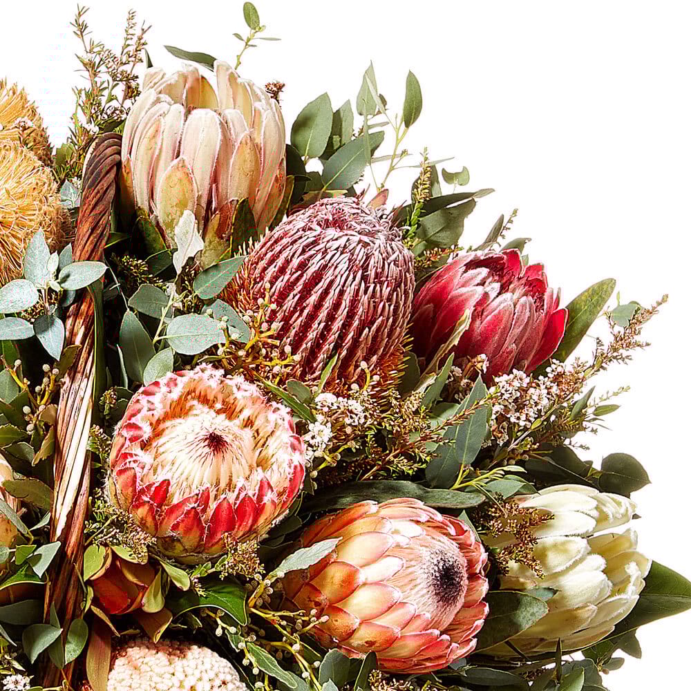 Native Flower Basket Arrangement