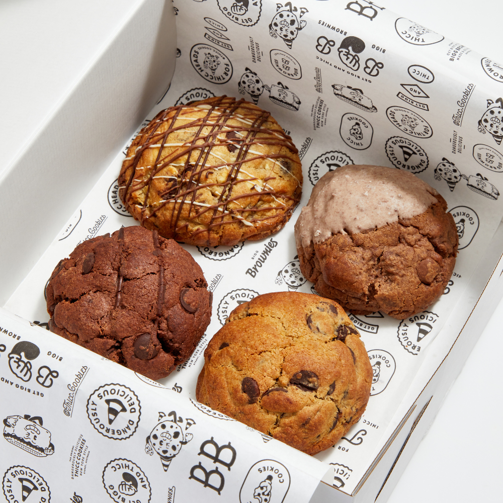 Speedy 4 Piece Cookie Box