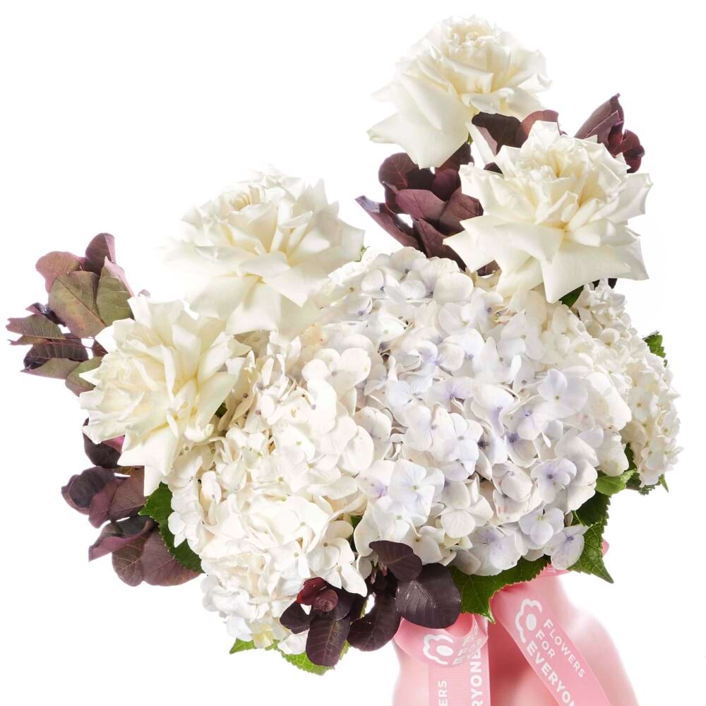 Vanilla Sky Hydrangea Arrangement