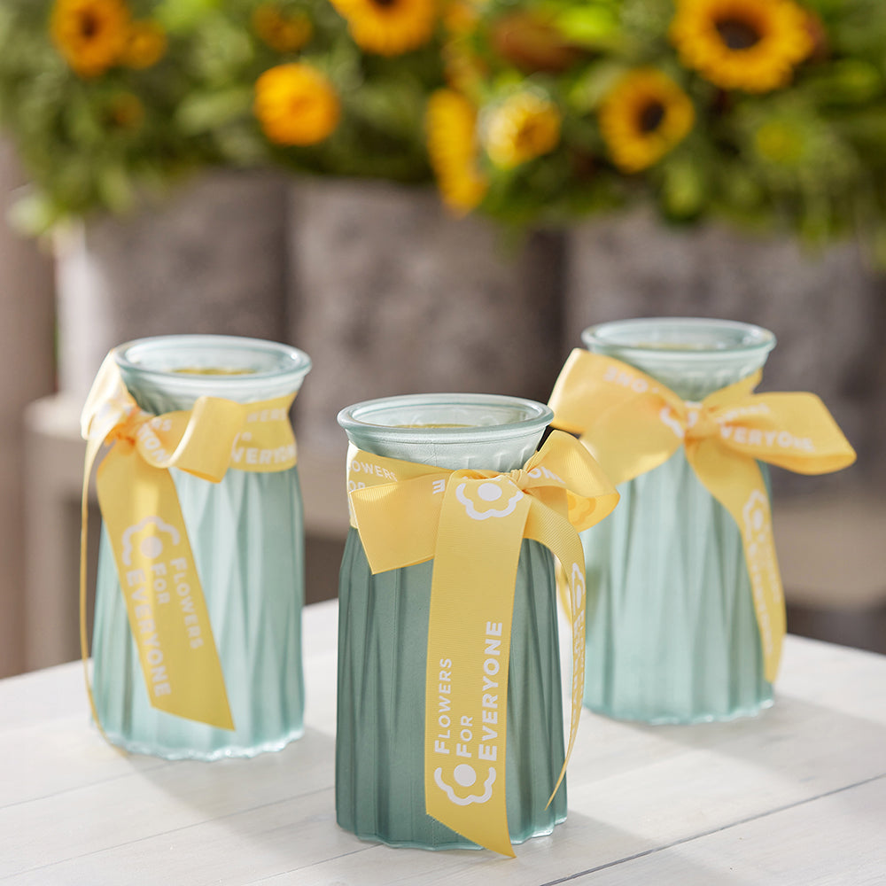 Sunflower Vase with Cookies