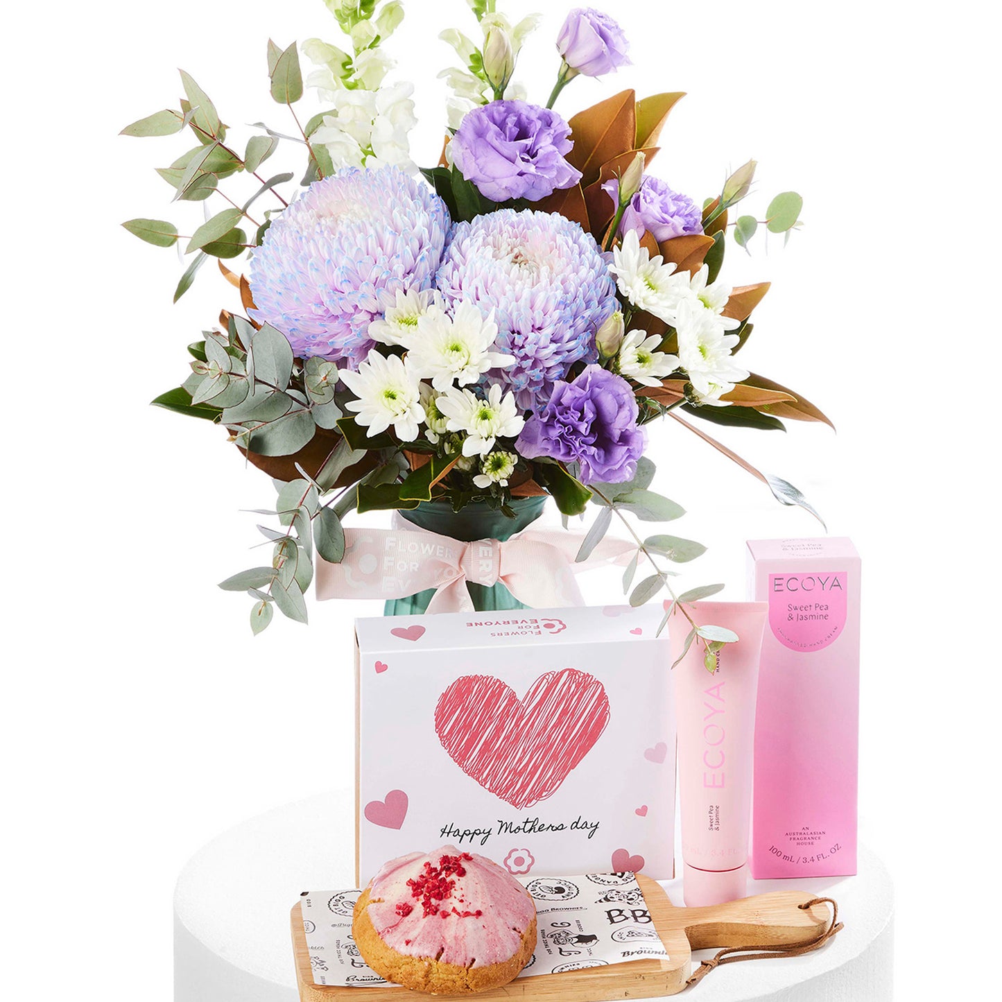 Mother's Day Violet Vase Combo