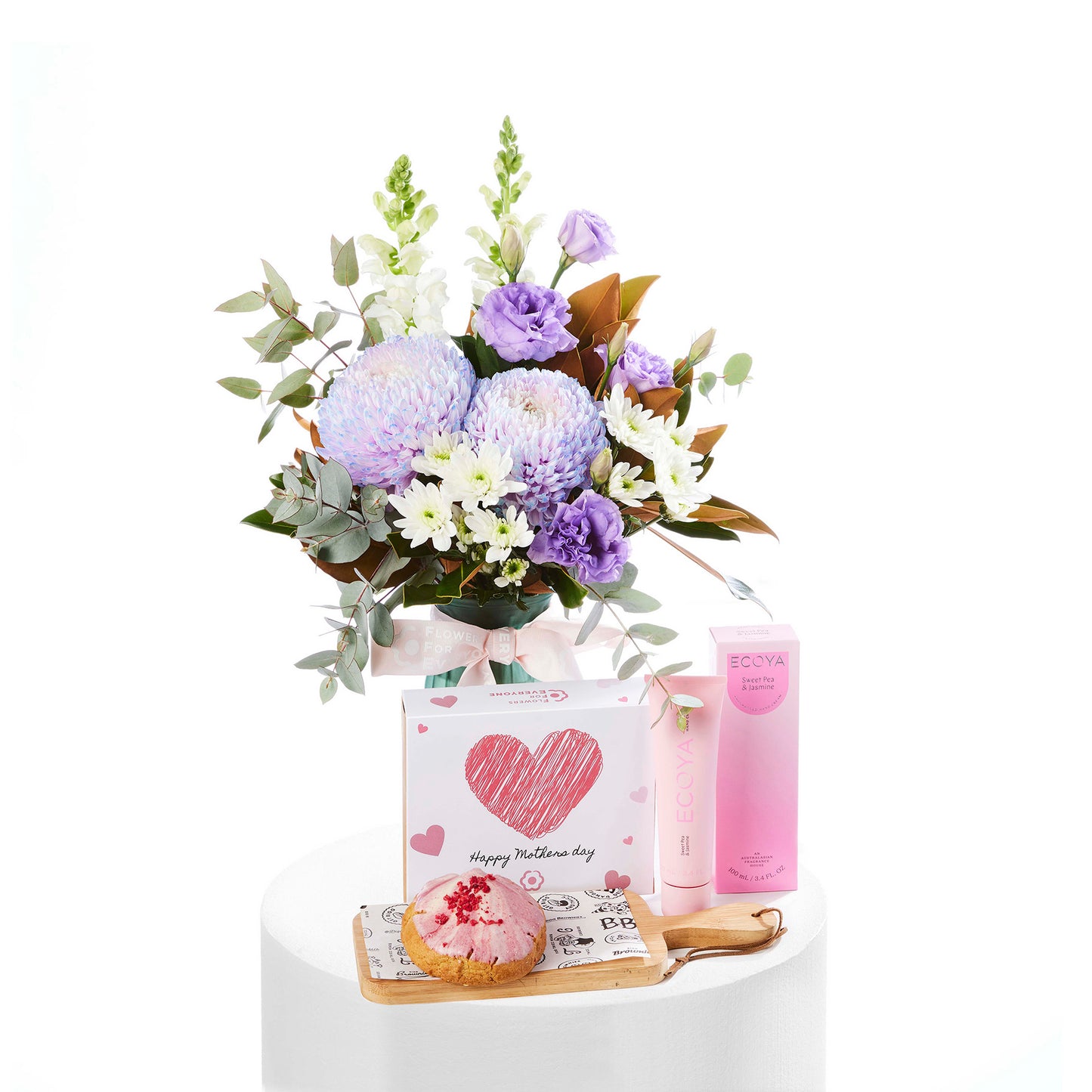 Mother's Day Violet Vase Combo