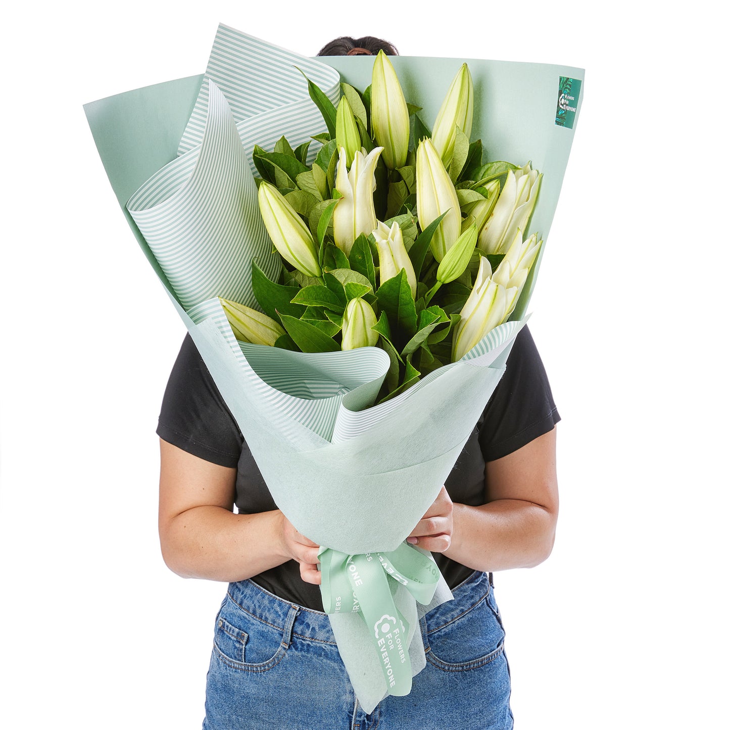 Perfumed White Oriental Lilies