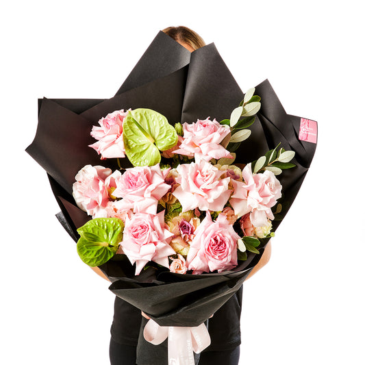 Premium Pink Rose Bouquet