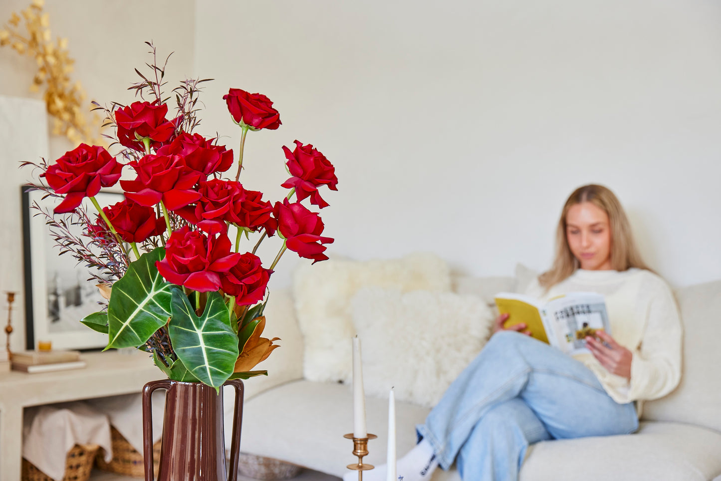 Head Over Heels Rose Bouquet