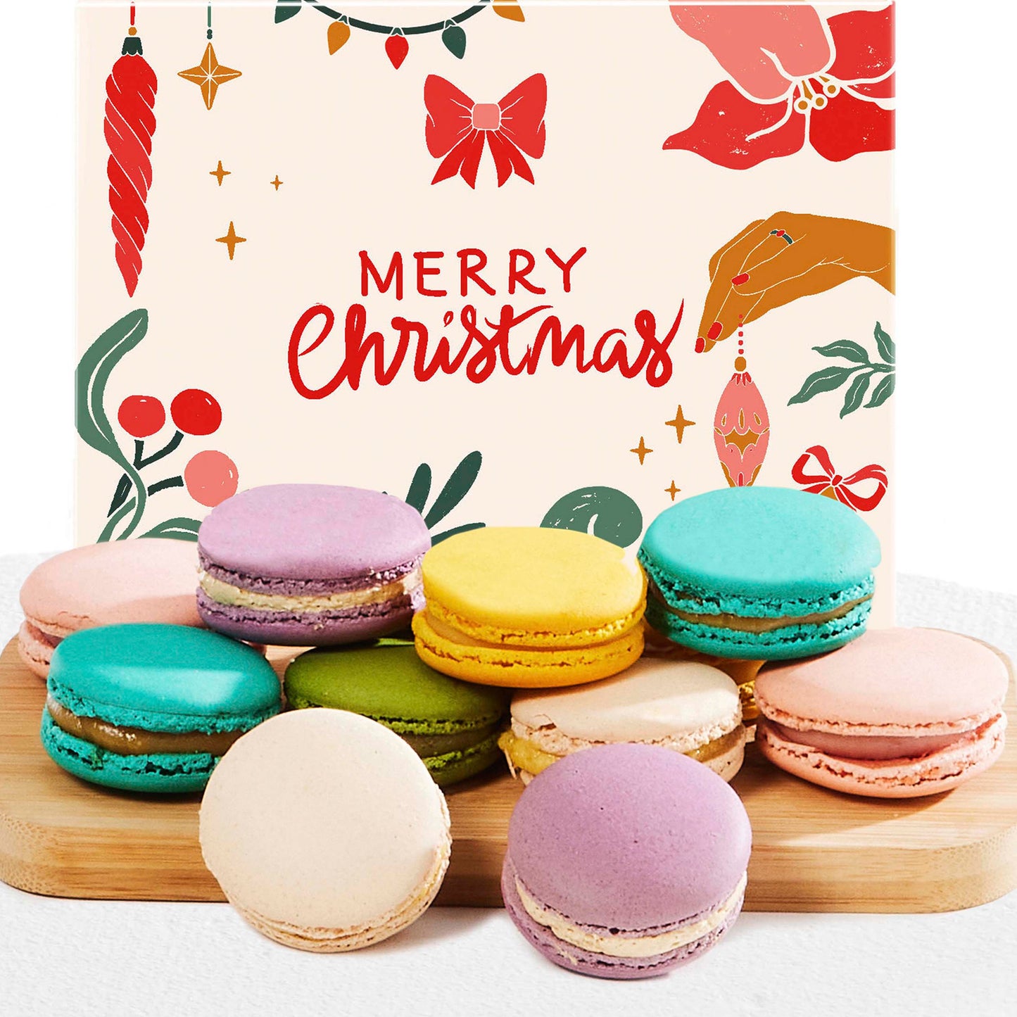 Christmas Macarons