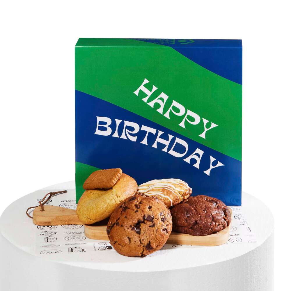 Happiest 4 Piece Cookie Box