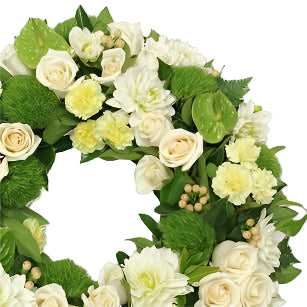 Premium White Floral Tribute