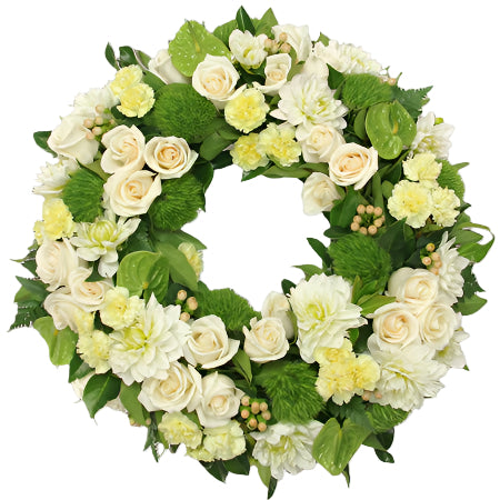 Premium White Floral Tribute