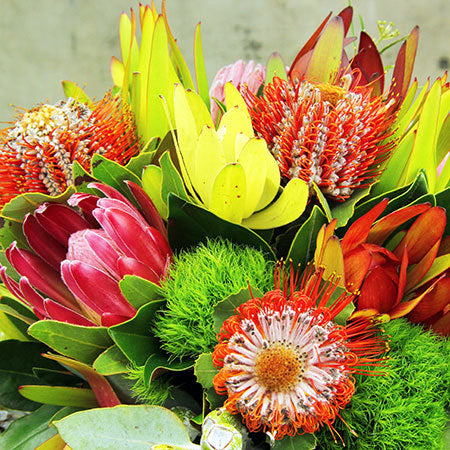 Native Flowers in Vase