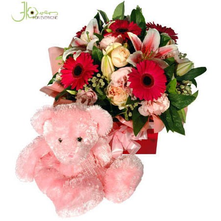 Search results for Its a Girl Flowers Teddy