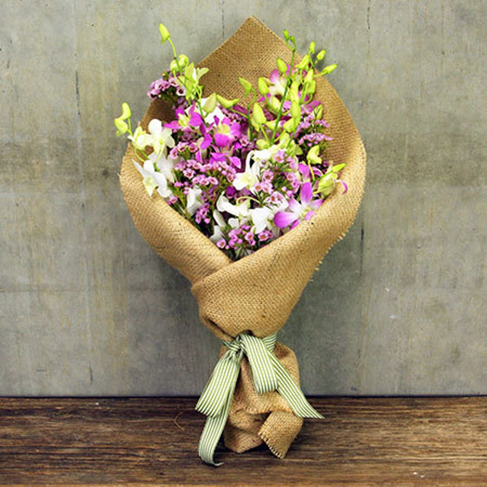 Lush Orchid Posy Special Offer