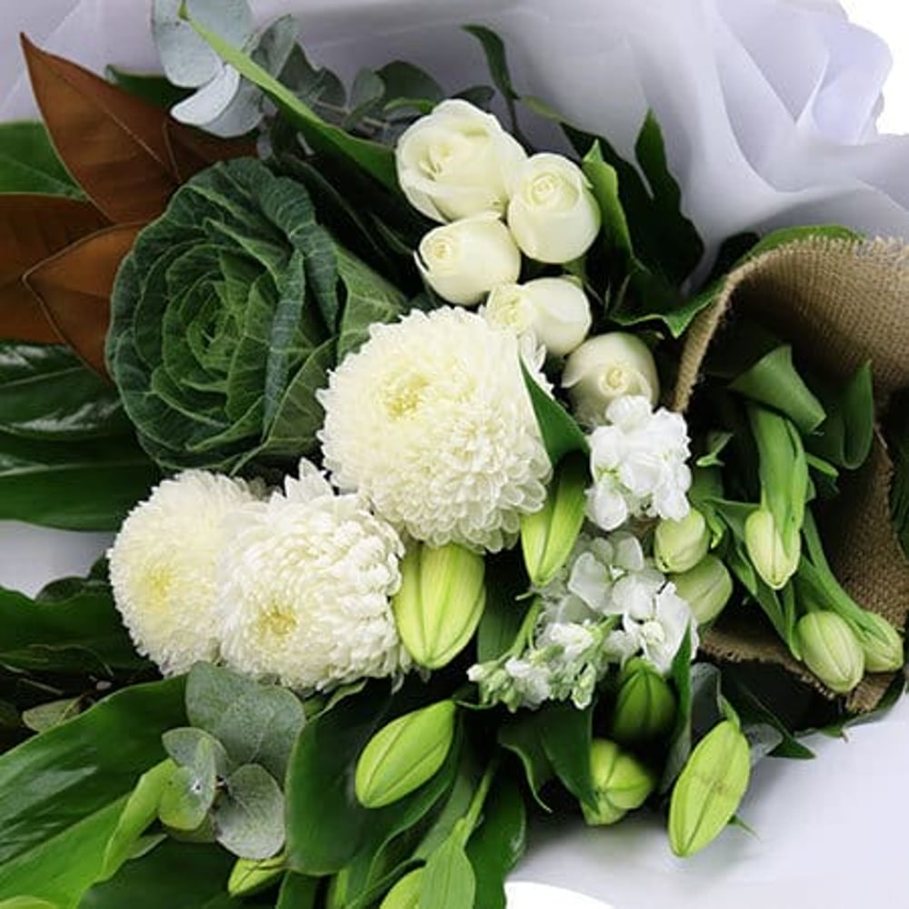 Lush Winter White Bouquet