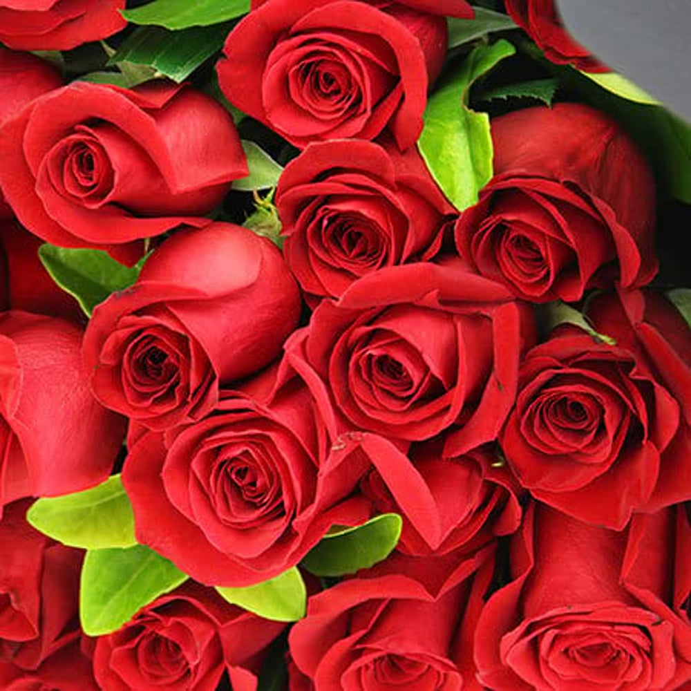 99 Red rose bouquet