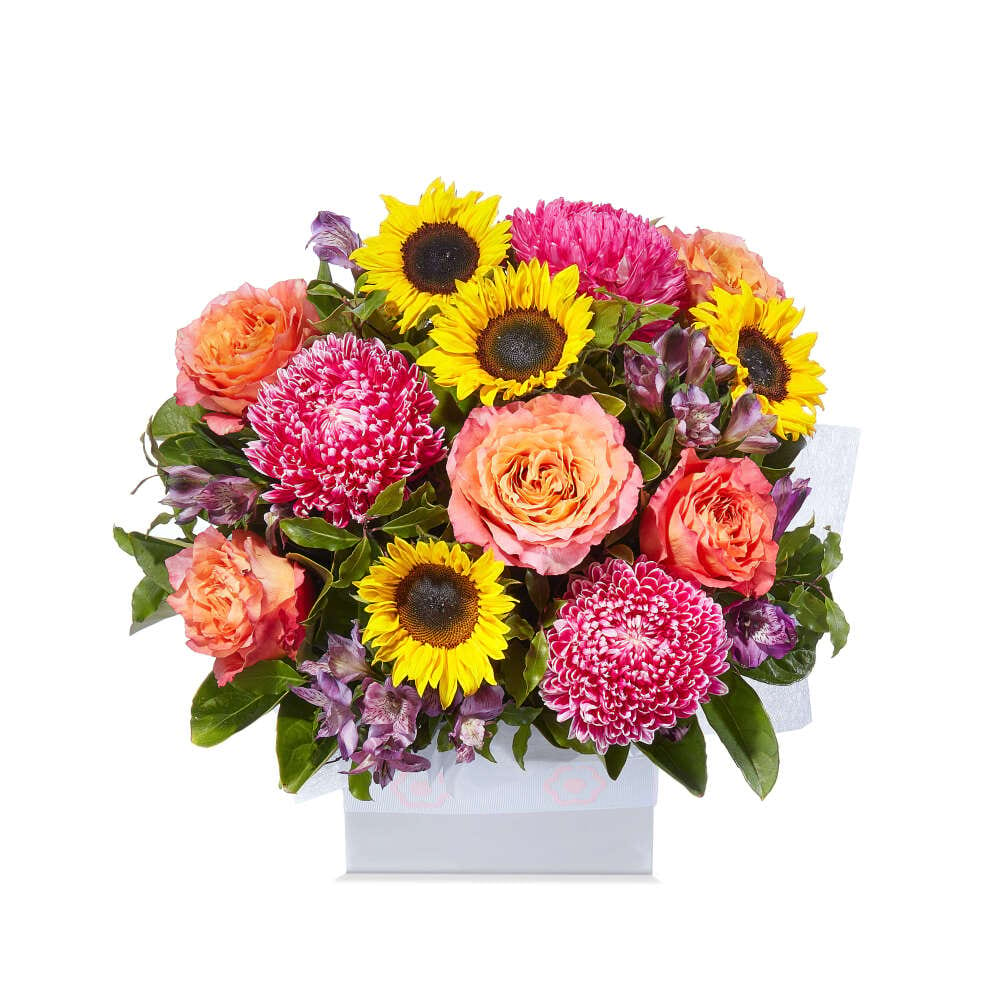 Bright and Cheery Flower Box