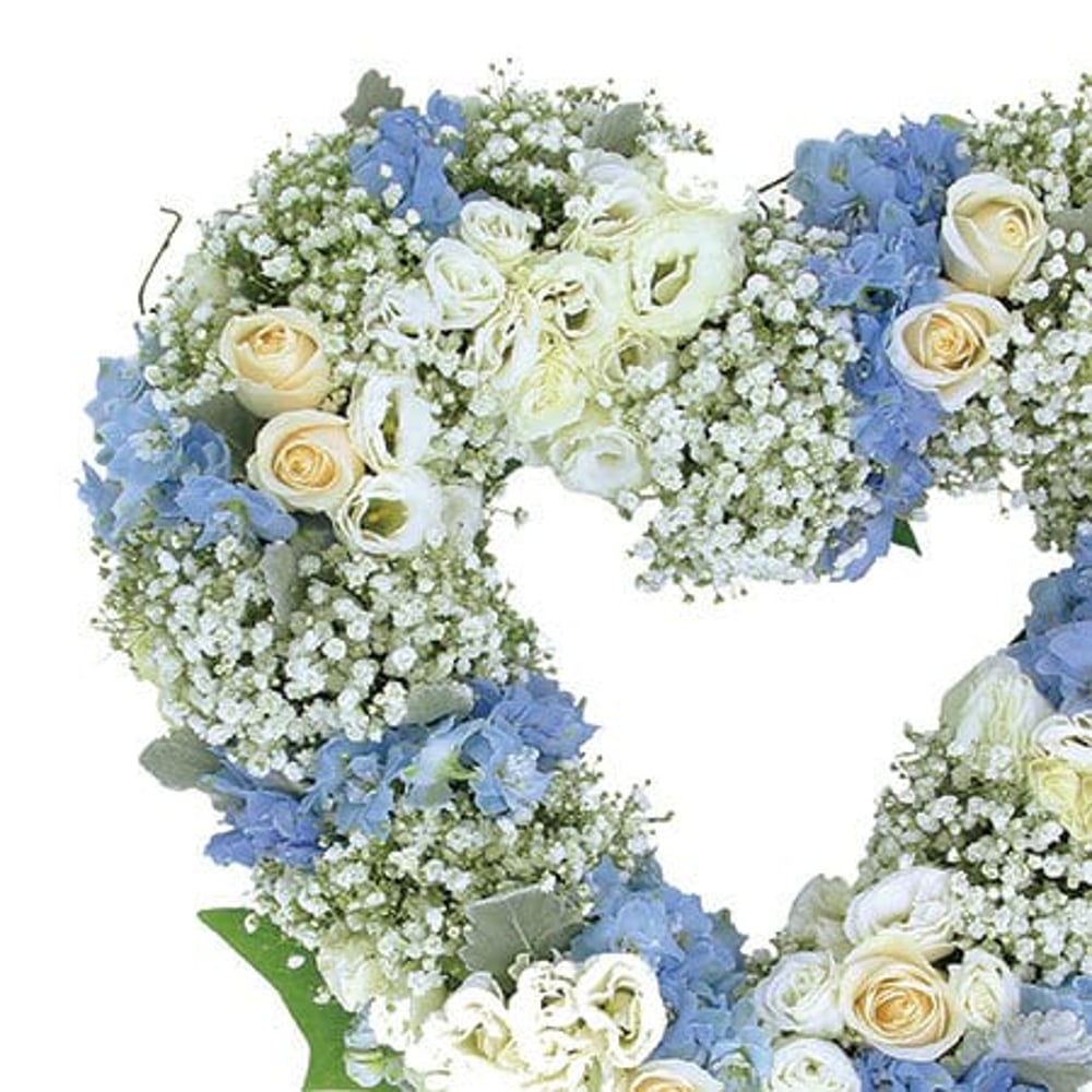 Heavenly Heart Funeral Flower Tribute Delivered Sydney