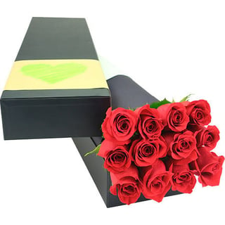 12 Long Stem Colombian Red Roses