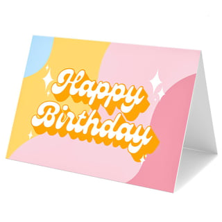 Bright Happy Birthday Card