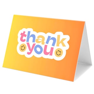Bright Thank You Card