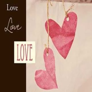 Gift Card Pink Love Heart