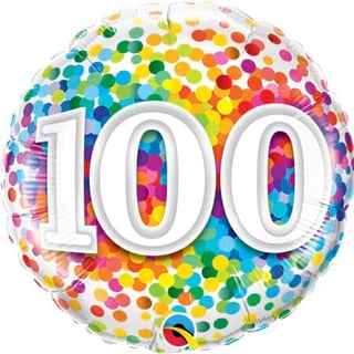 Happy 100th Birthday Balloon