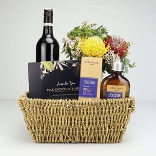 Pour Homme Wine Lover Gift Basket