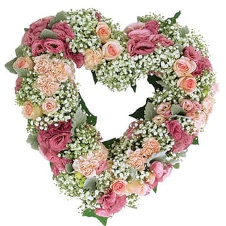 Precious Heart Funeral Flower Tribute for Sydney Memorials