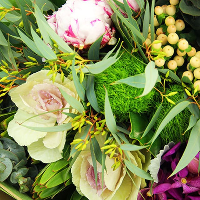 Peony and Eucalyptus Bouquet (Sydney Only)