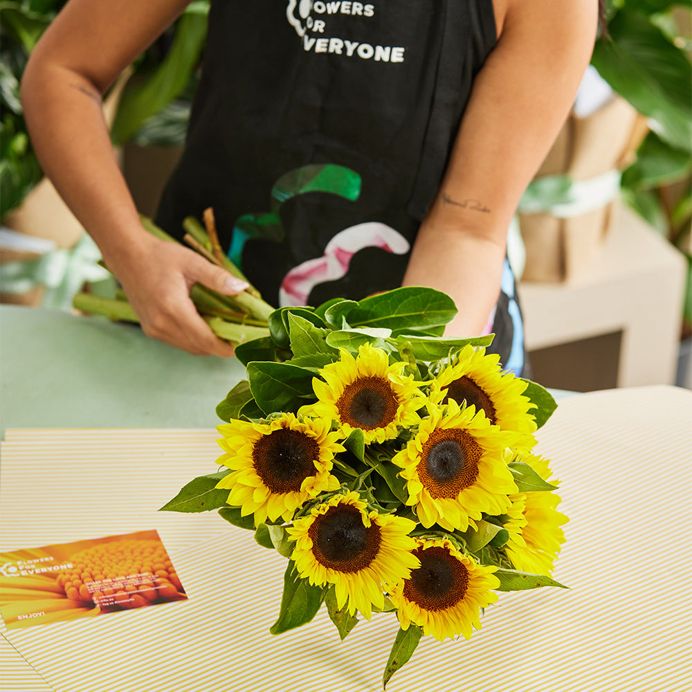 Sunflower Gold Bouquet