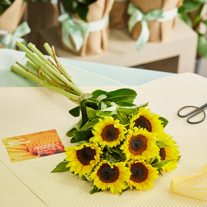 Sunflower Gold Bouquet