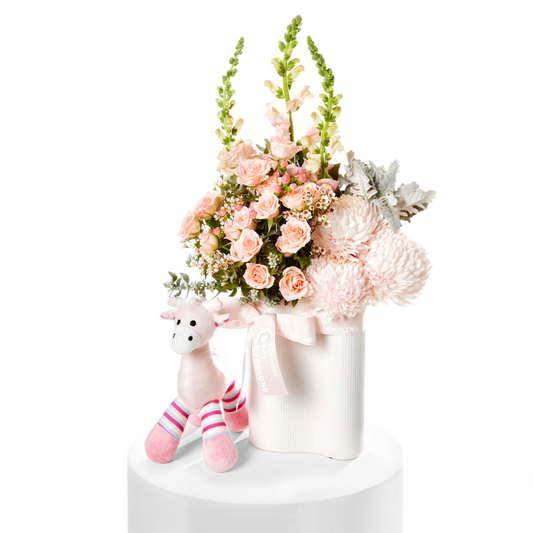 Pink Baby Blossom Vase