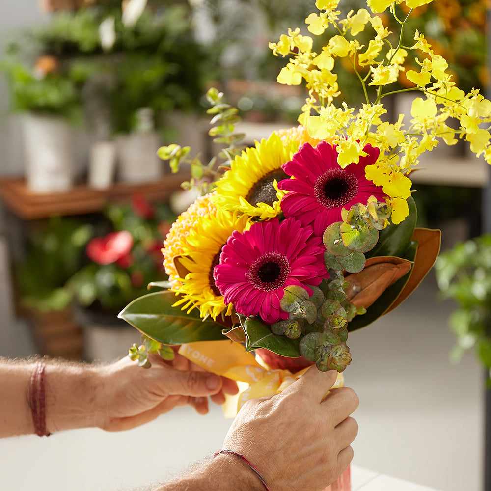 Tropical Sunset Vase