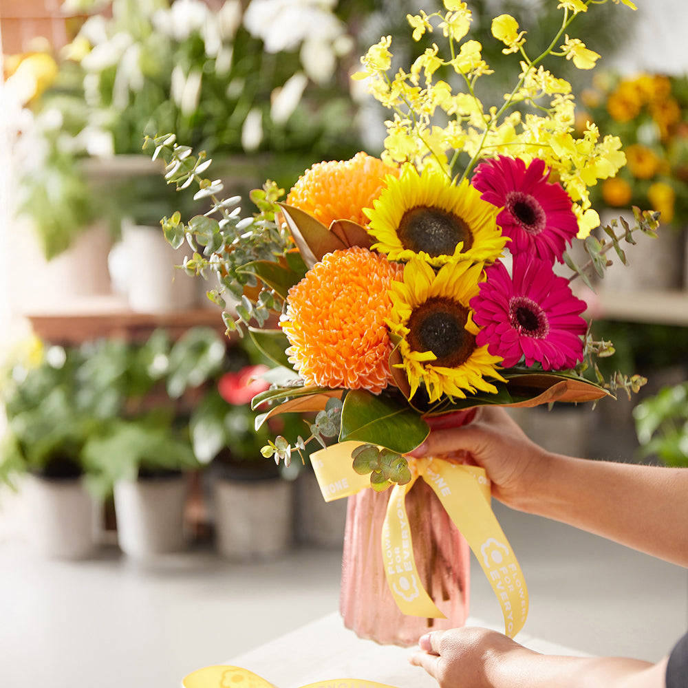 Tropical Sunset Vase