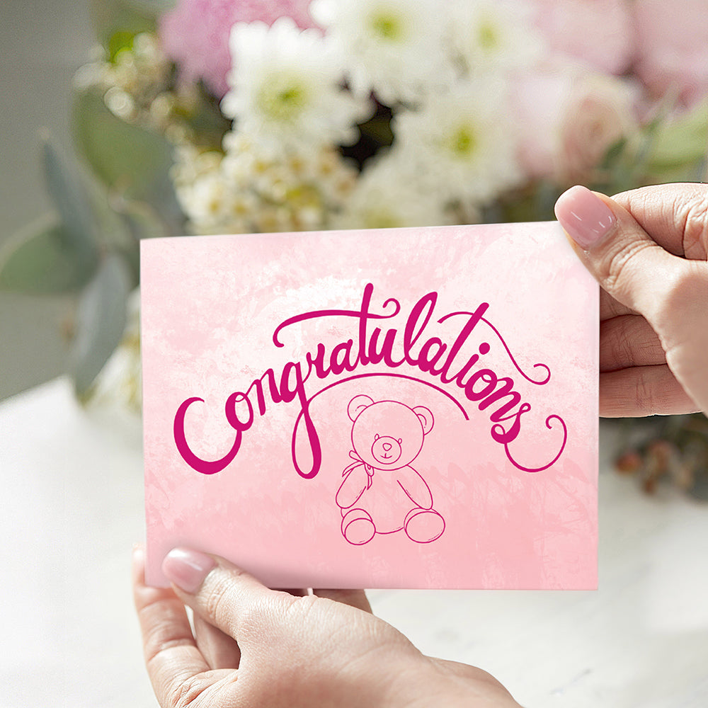 Congrats Baby Pink