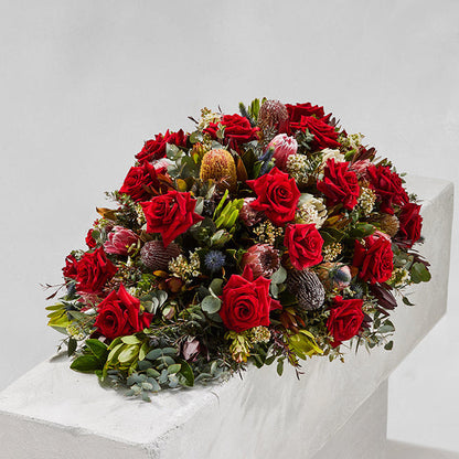 RUSTIC ROSE CASKET