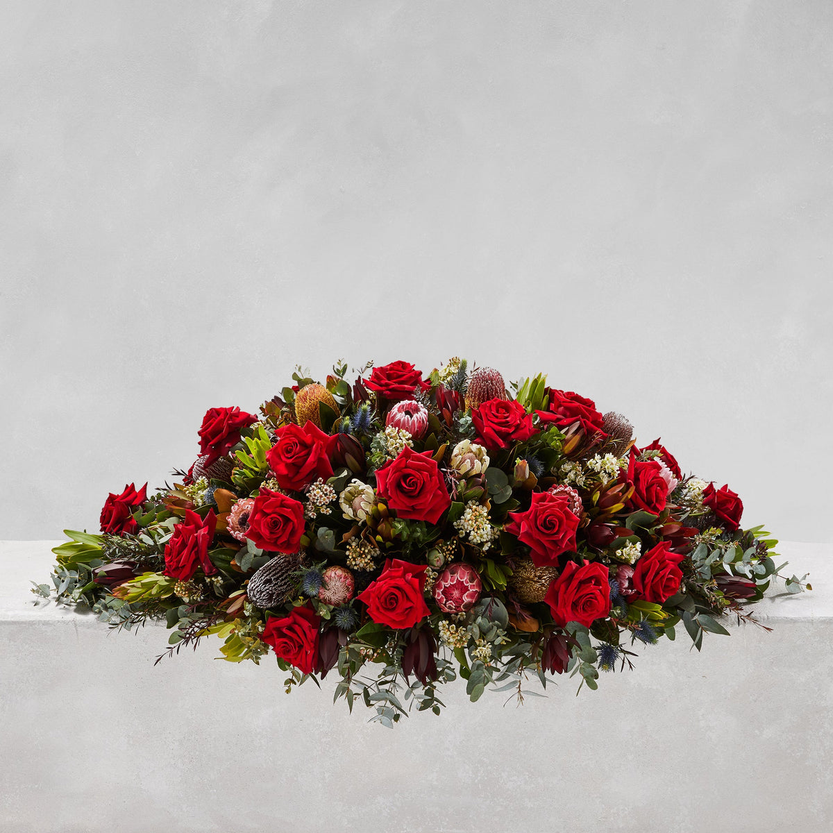 RUSTIC ROSE CASKET