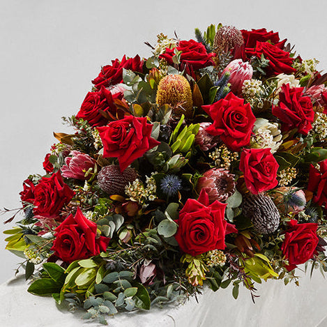 RUSTIC ROSE CASKET