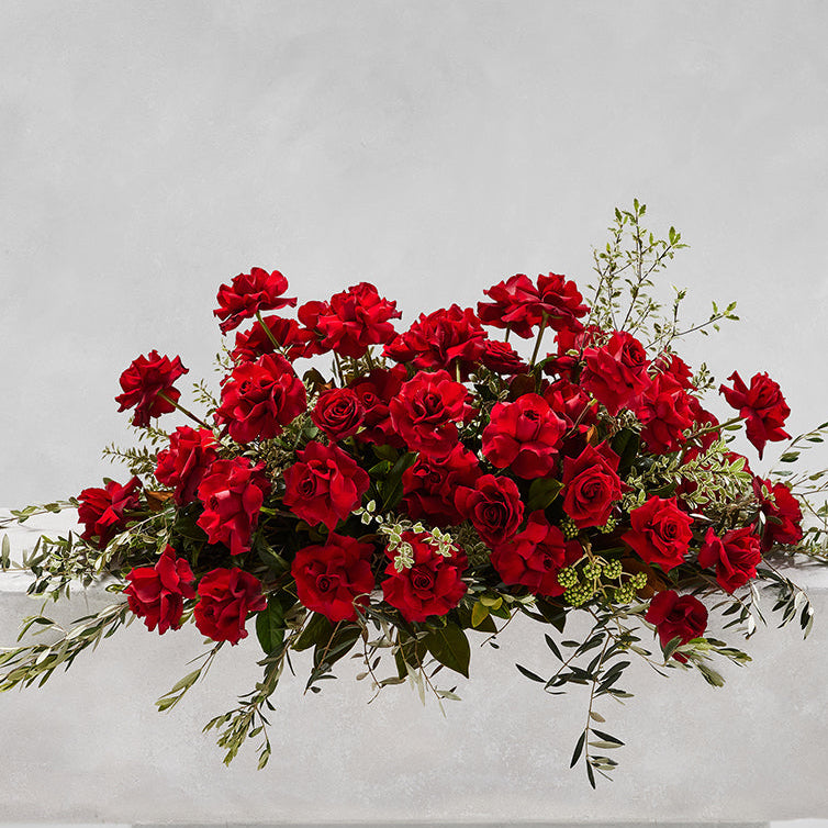 LUXE CRIMSON CASKET