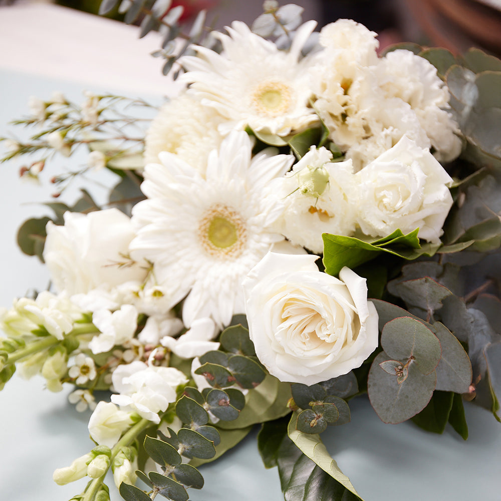 Soft White Bloom Bouquet