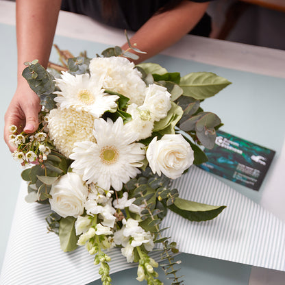 Soft White Bloom Bouquet