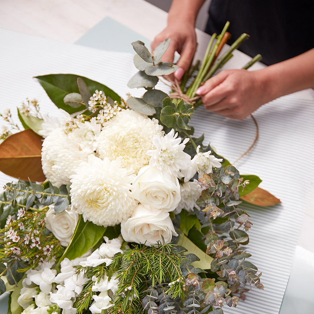 The Ivory Elegance Bouquet