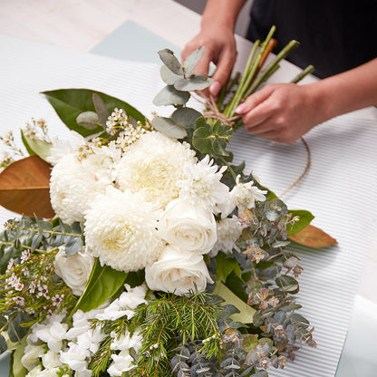 The Ivory Elegance Bouquet