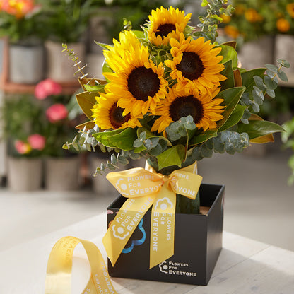 Sweet Sunflower Vase