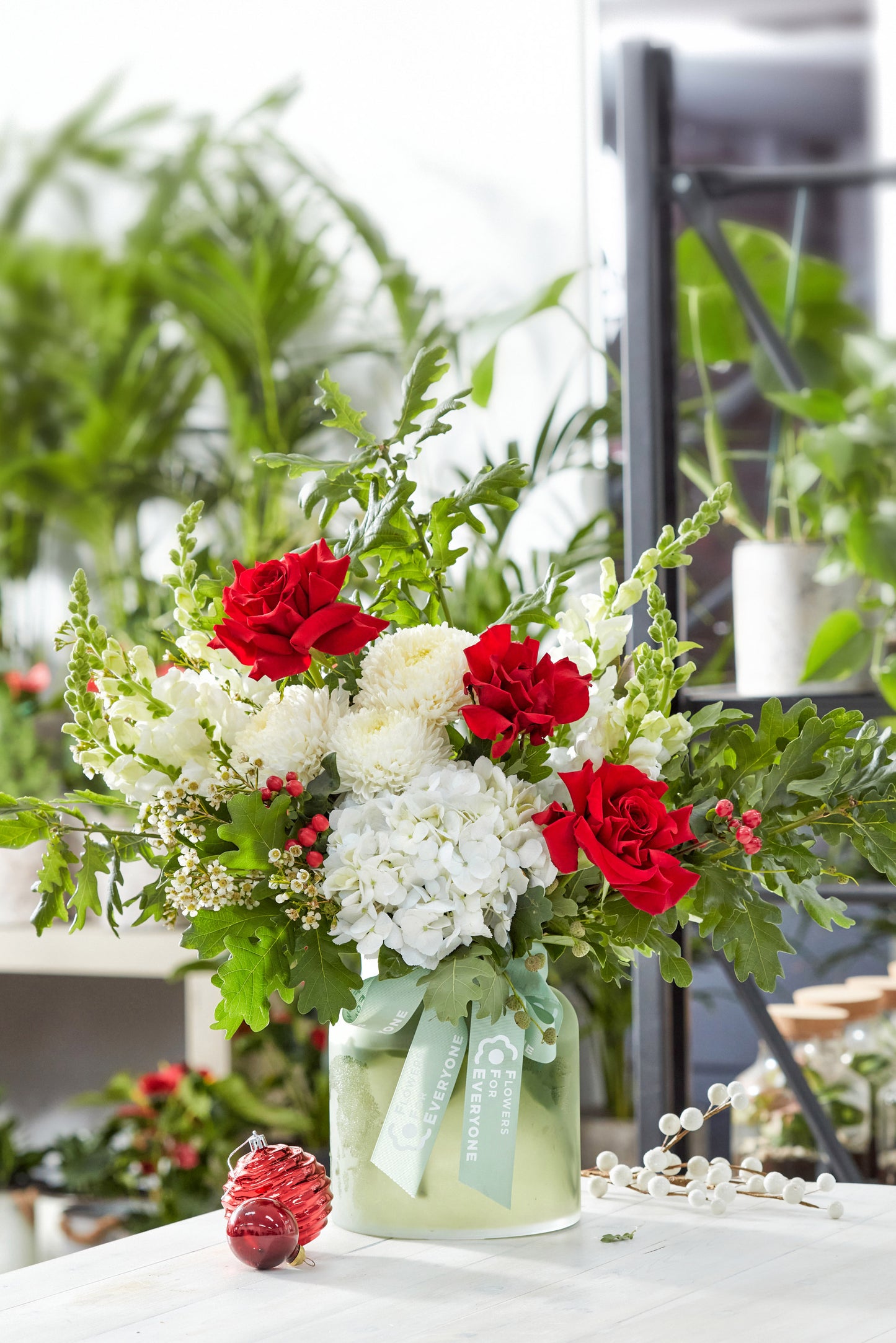 Christmas Celebration Vase