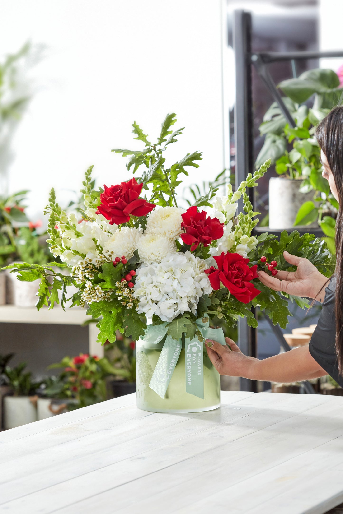 Christmas Celebration Vase