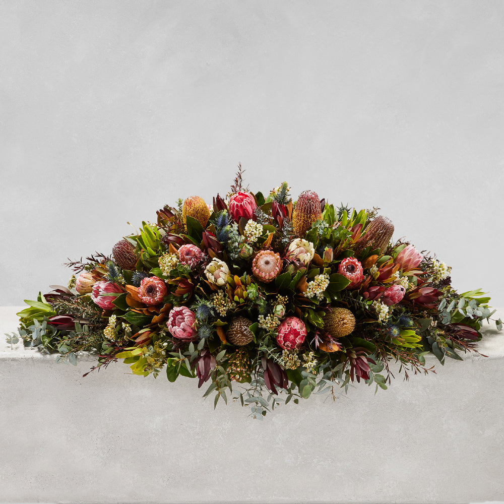 NATIVE BLOOMS CASKET