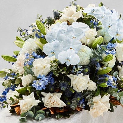 MODERN WINTER CASKET