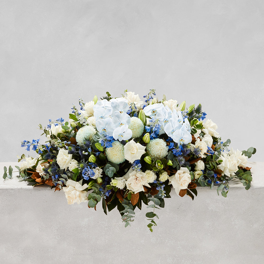 MODERN WINTER CASKET