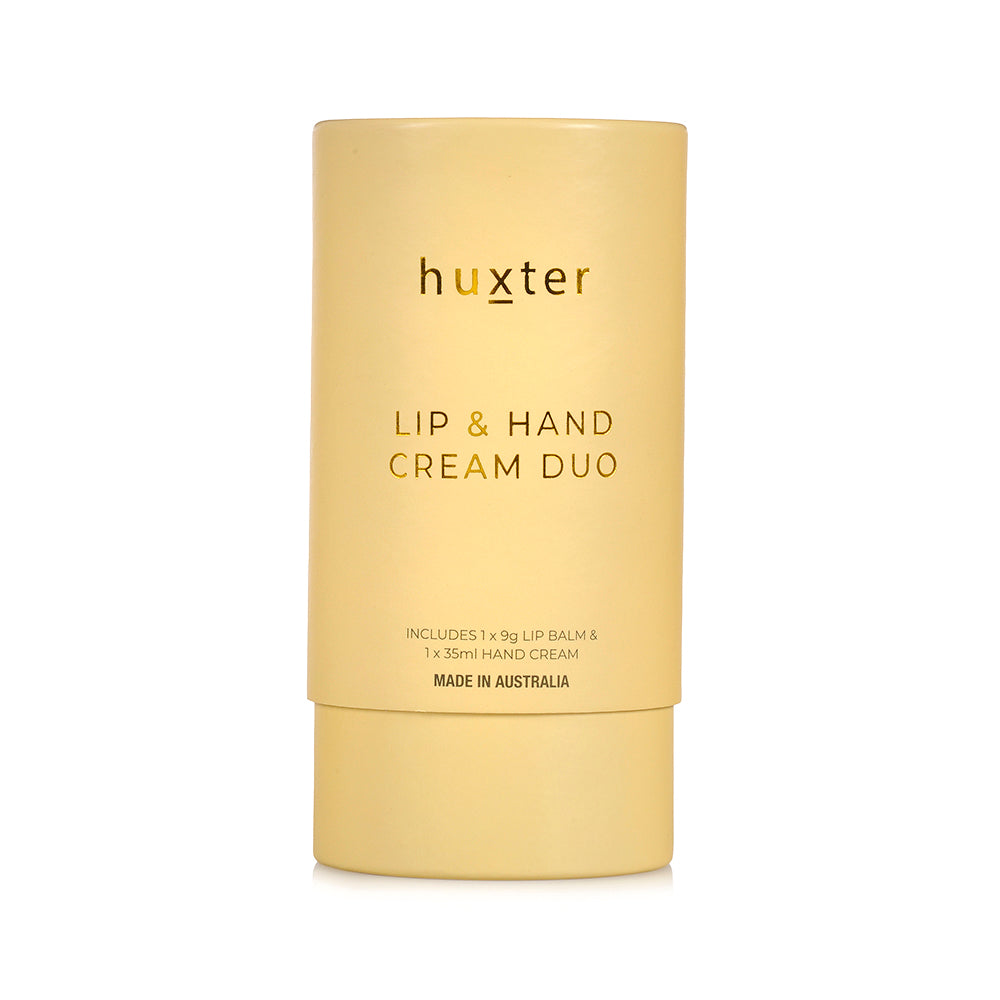 Lily & Cotton Flower Hand Cream & Lip Balm Set
