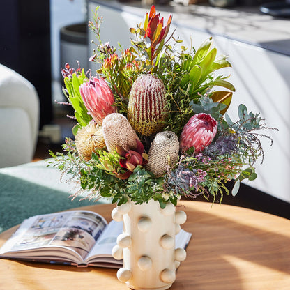 Native Hessian Bouquet
